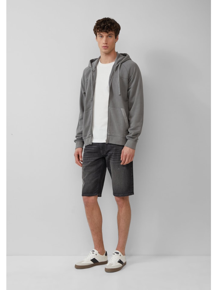 s.Oliver Jeans-Hose kurz in Grau günstig kaufen