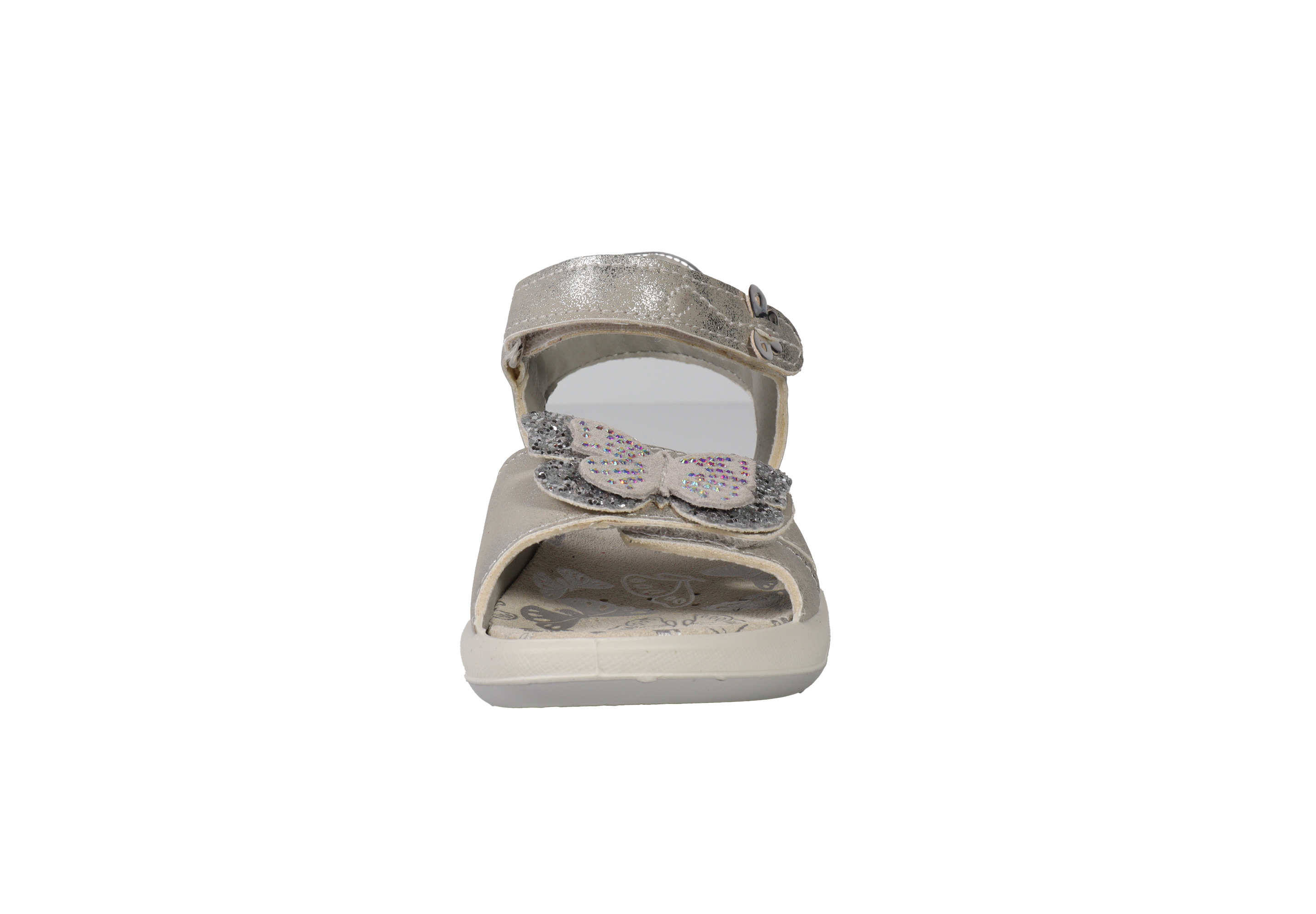 Lurchi Sandale Farfalla - silber