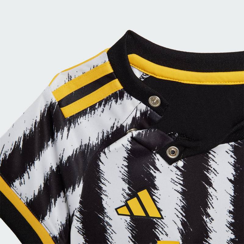 adidas Juventus Turin 23/24 Mini-Heimausrüstung Trikot Kinder