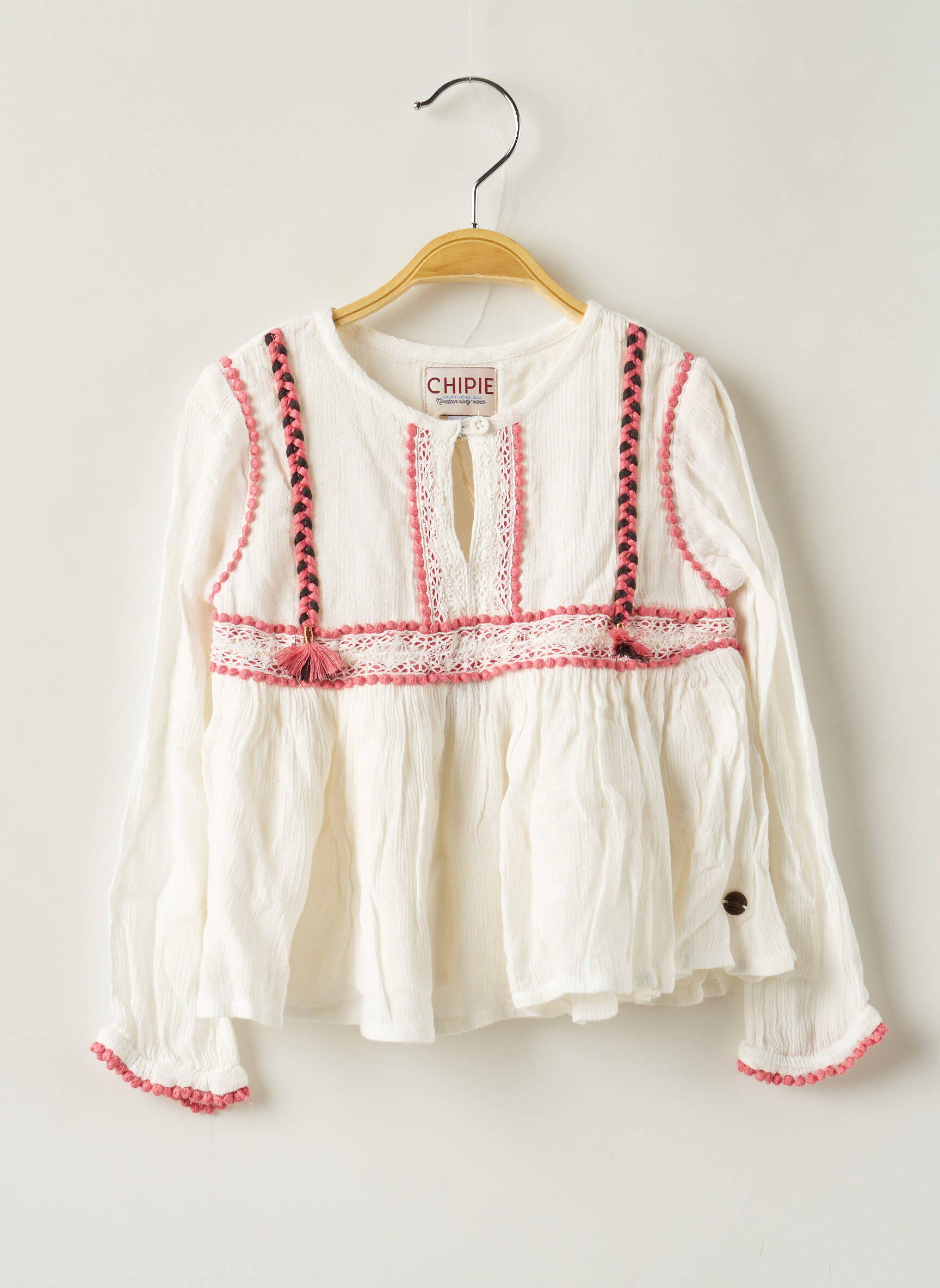 Chipie Tuniquemanchelongue Fille couleur beige