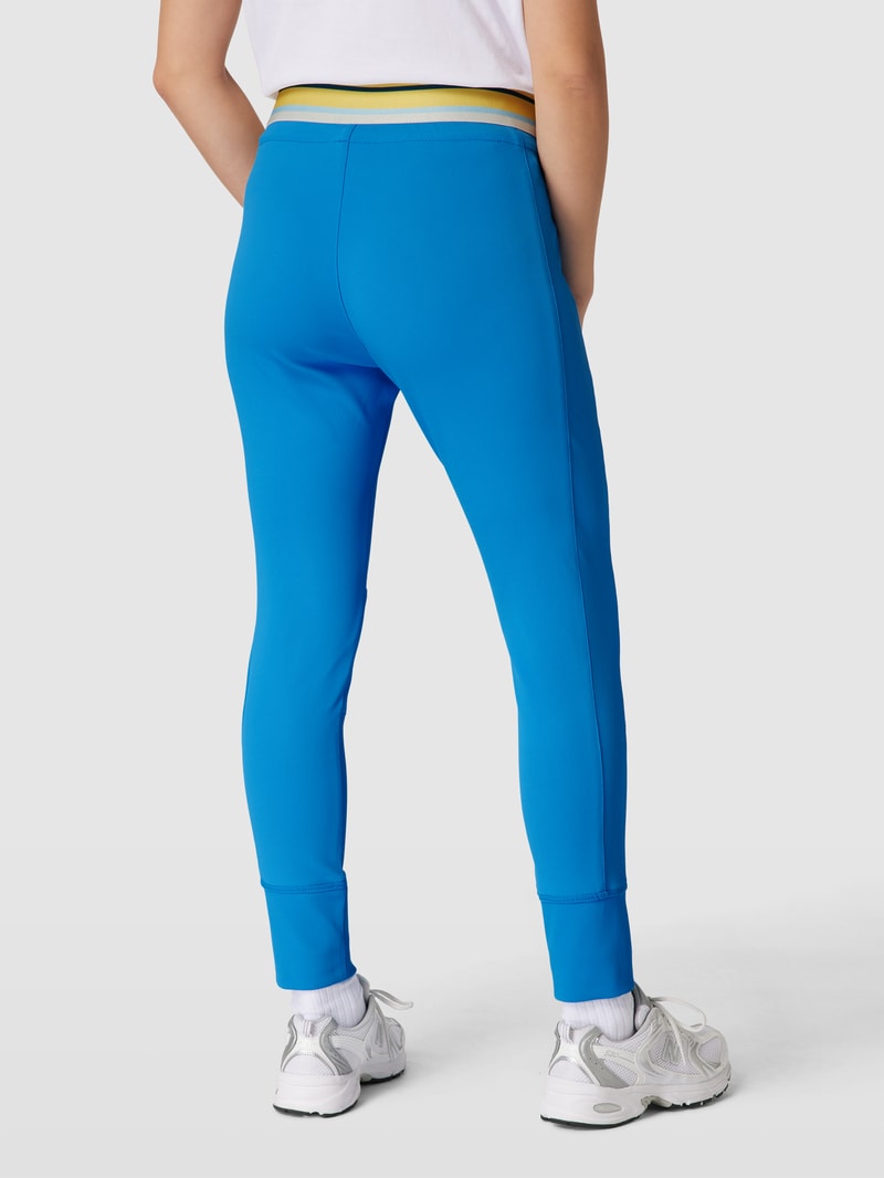 Sweatpants mit Teilungsnähten Modell 'FUTURE 4.0' in blau