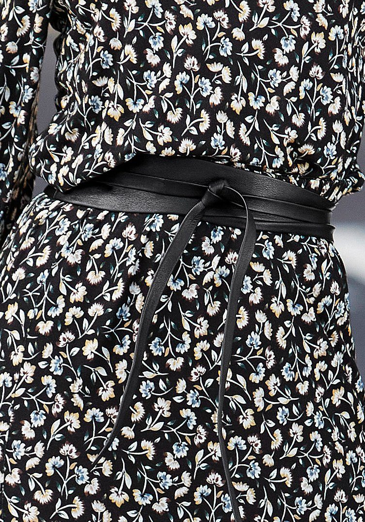 LASCANA Taillengürtel Ledergürtel Binde-Ledergürtel, Shape-Effekt, Gürtel für Kleid & Overall