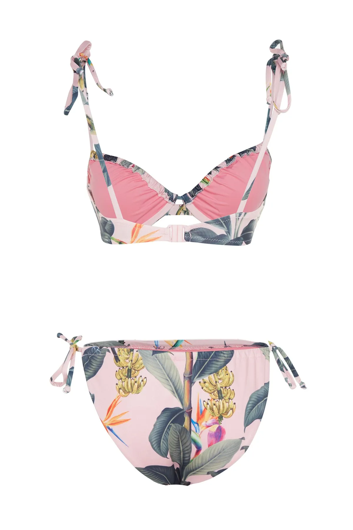 Trendyol Collection  Bikini-Set - Rosa - Unifarben