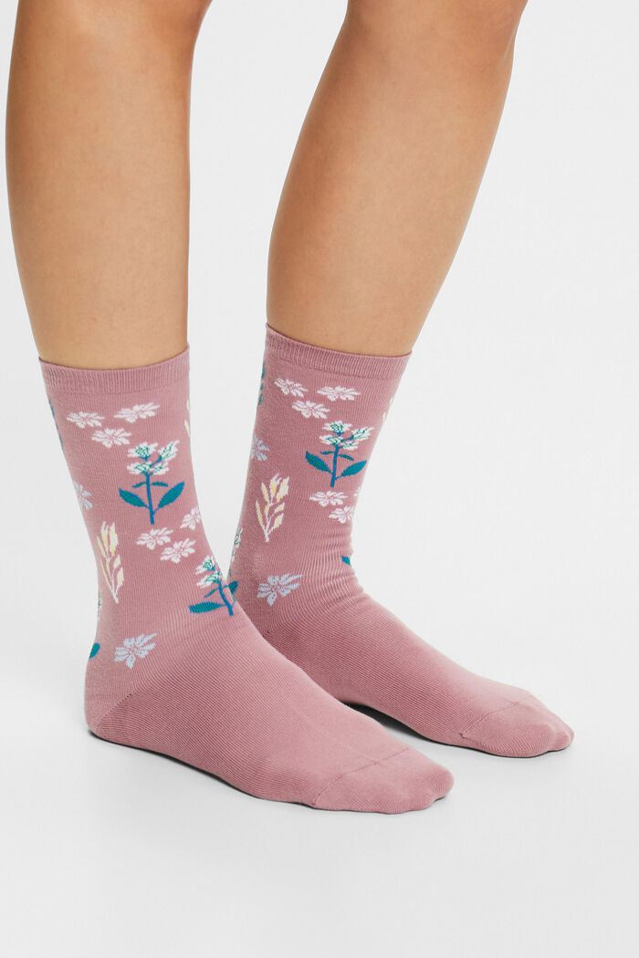 2er-Set gemusterte Socken