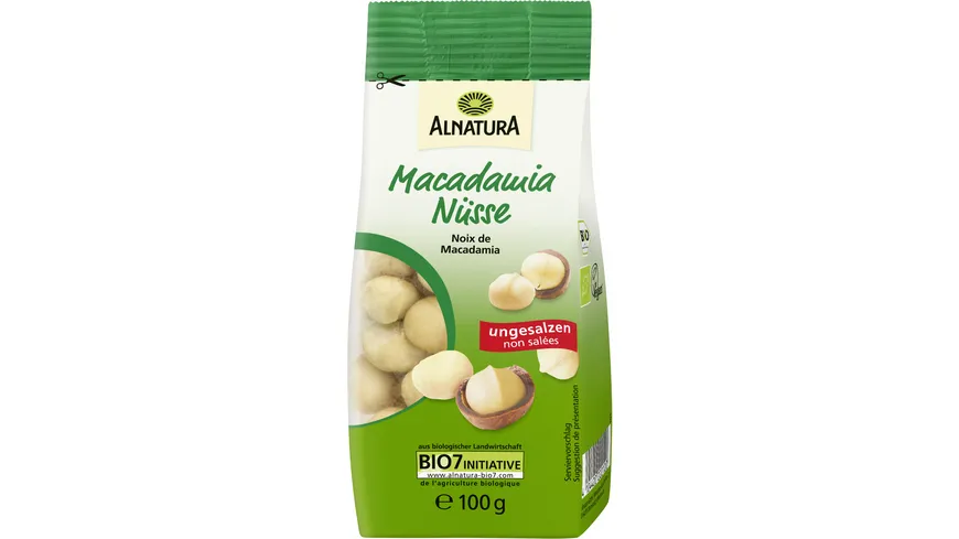 Alnatura Bio Macadamianüsse 100 g