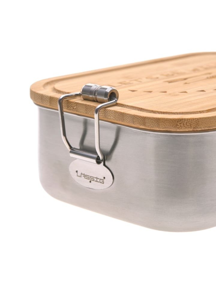 Lässig Lässig Brotdose Kinder - Edelstahl Lunchbox, Bamboo Garden Explorer günstig kaufen onesize