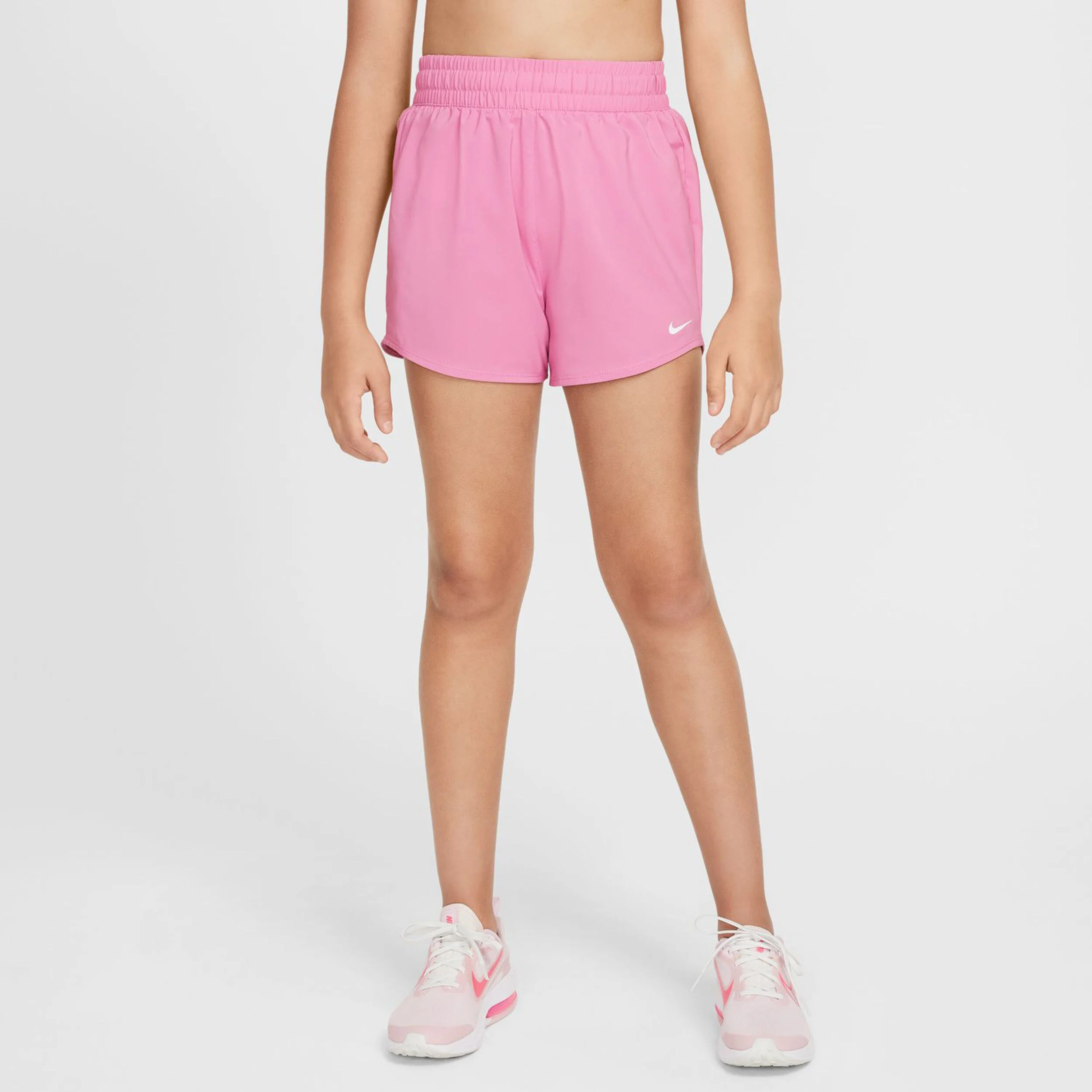 One Woven HR Shorts Mädchen - Rosa, Weiß
