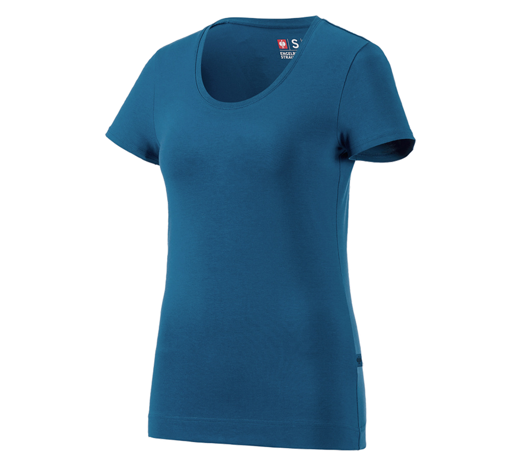 e.s. T-Shirt cotton stretch, Damen