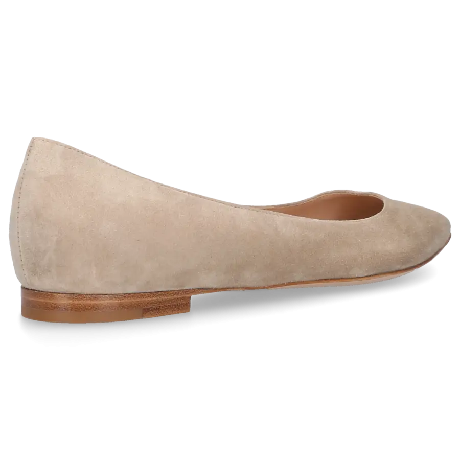 Gianvito Rossi - Ballerinas G20879 Veloursleder - beige