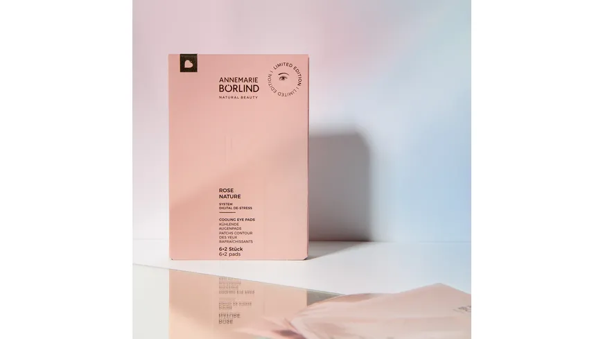 ANNEMARIE BÖRLIND ROSE NATURE Eye Pads Cooling