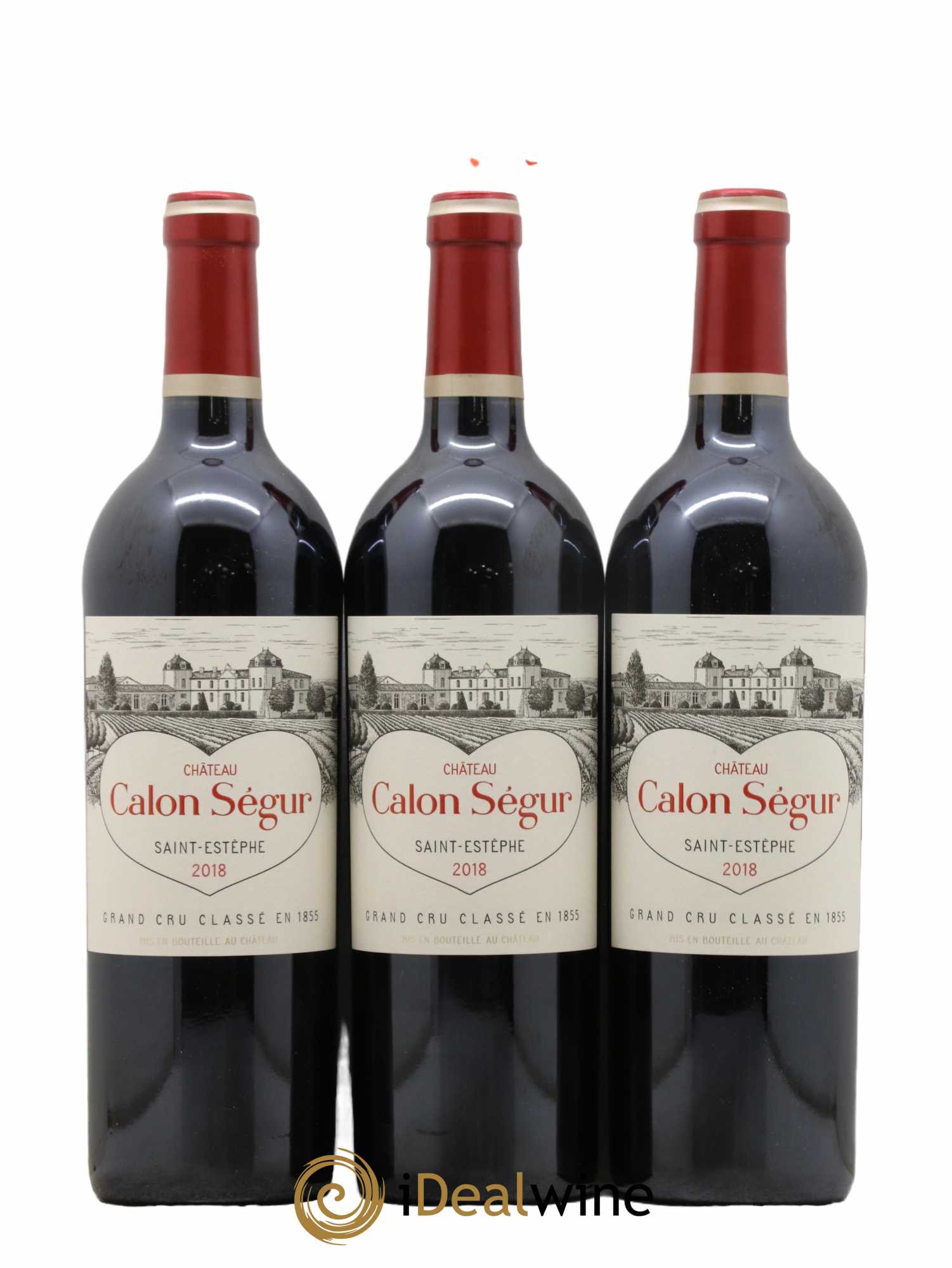 Château Calon Ségur 3ème Grand Cru Classé  2018 - Lot de 12 Bouteilles