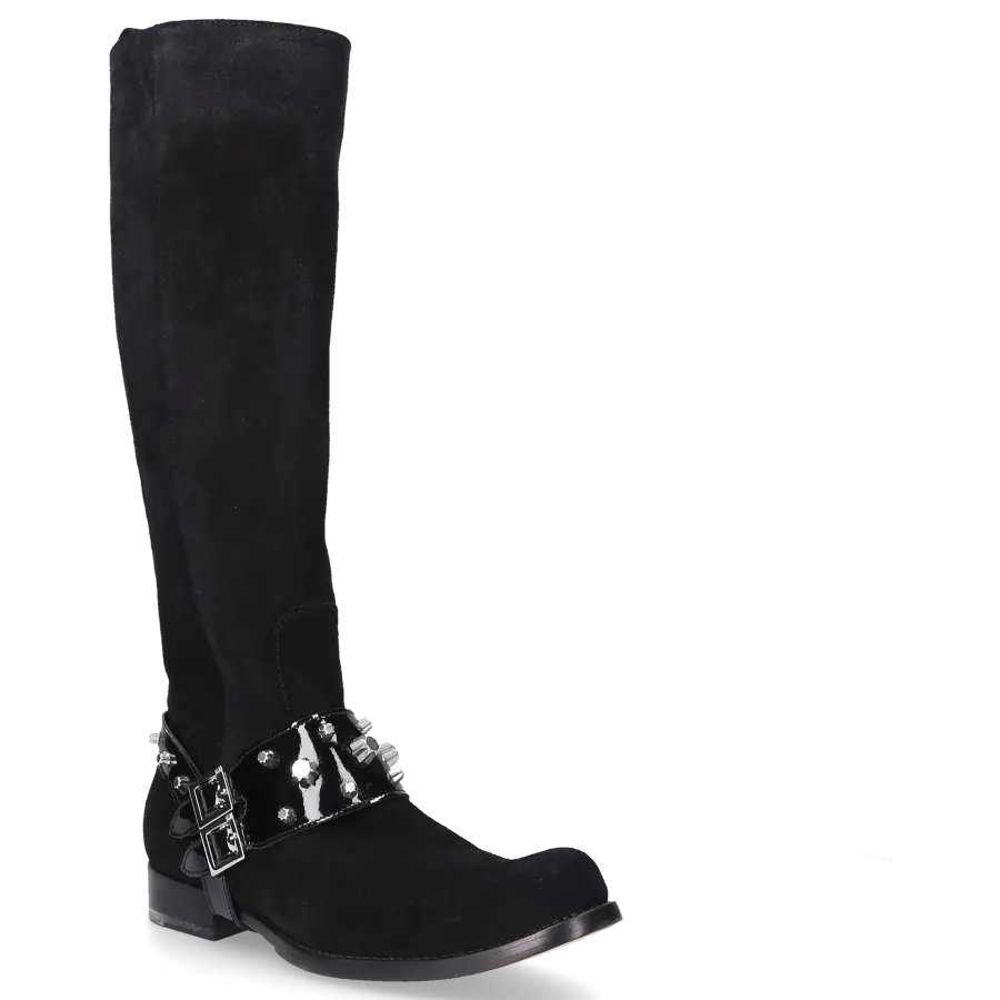 Dsquared2 - Stiefel Veloursleder - schwarz