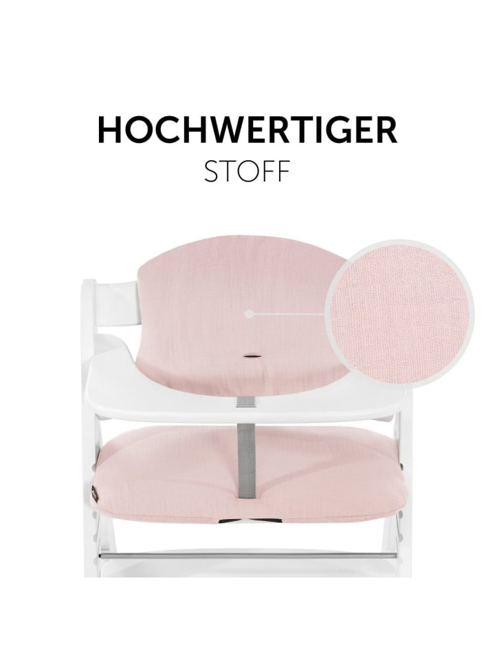 Hauck 5-tlg. Essbrett-Set für Alpha Plus - Click Tray   in weiss,rosa günstig kaufen onesize