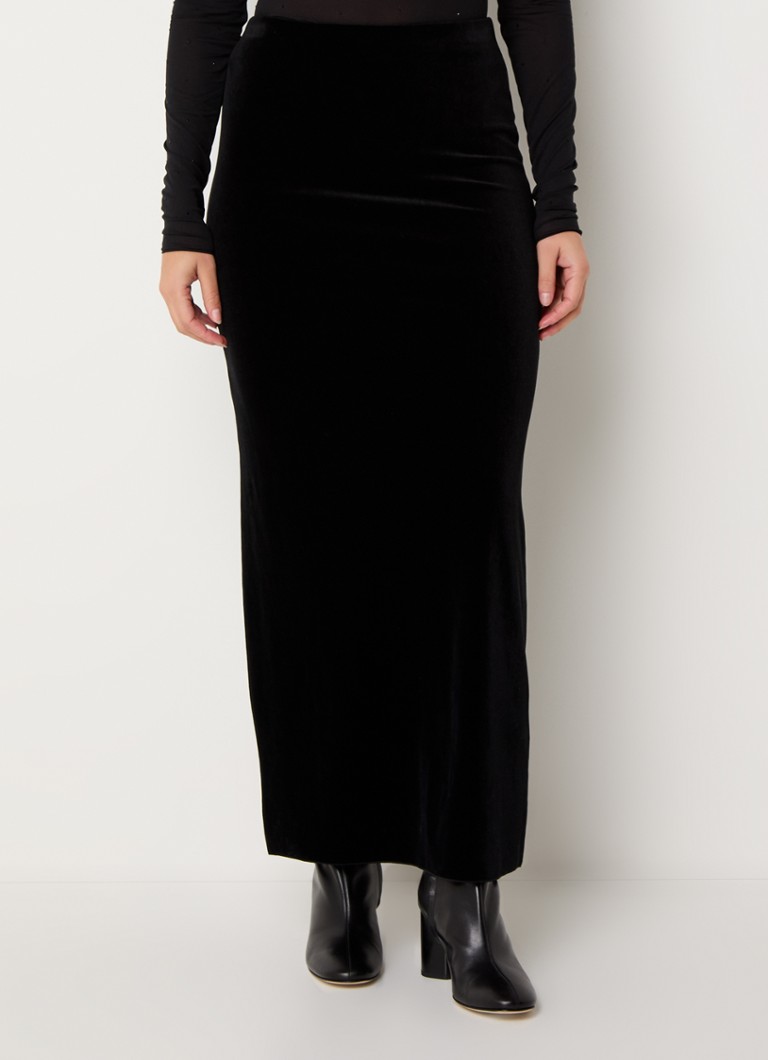 Max & Co Lelia midi-hame samettia