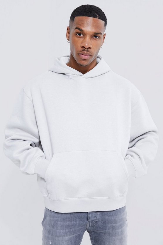 Kastiger Oversize Basic Hoodie