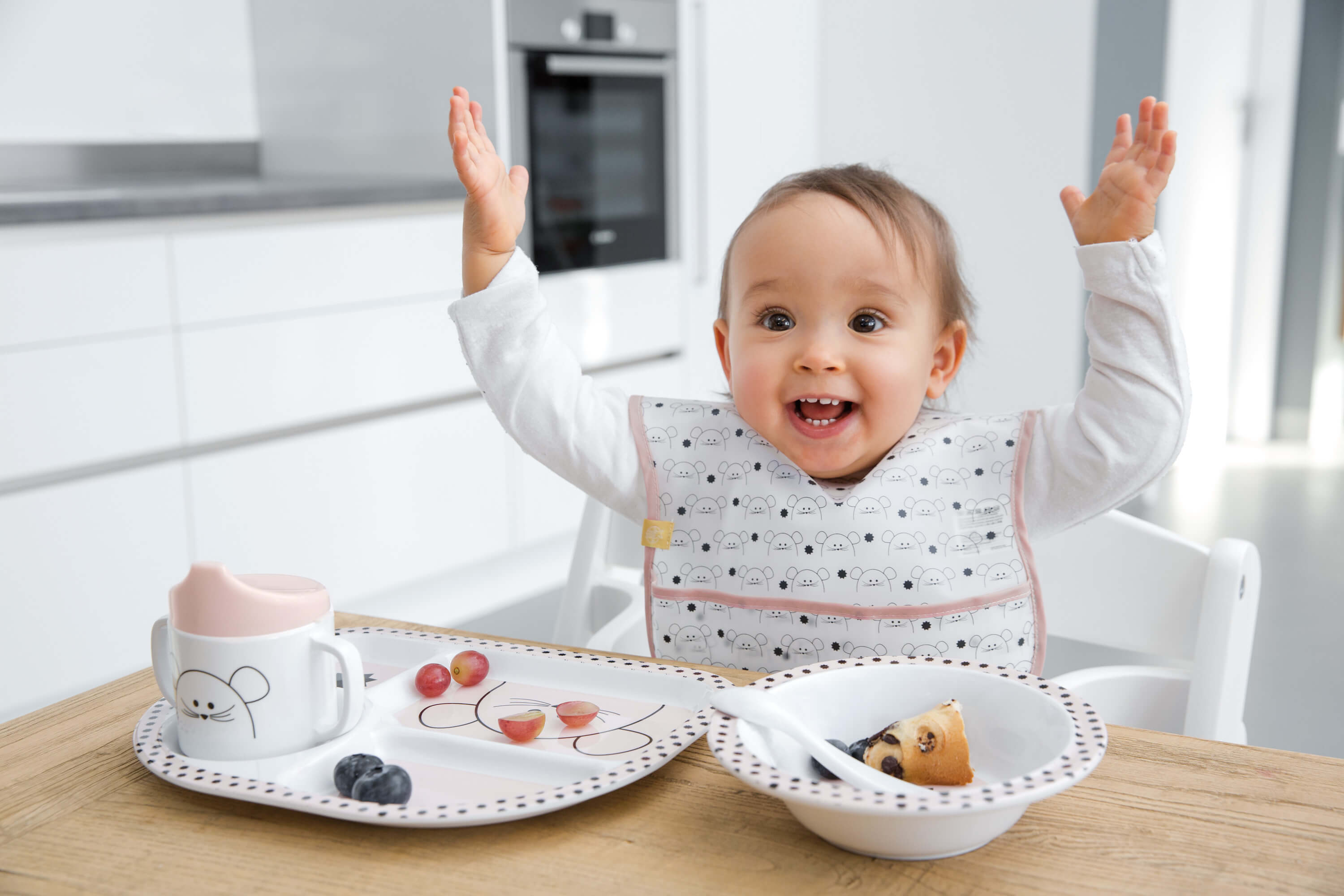 Lätzchen mit Auffangschutz - Bib EVA, Little Chums Mouse