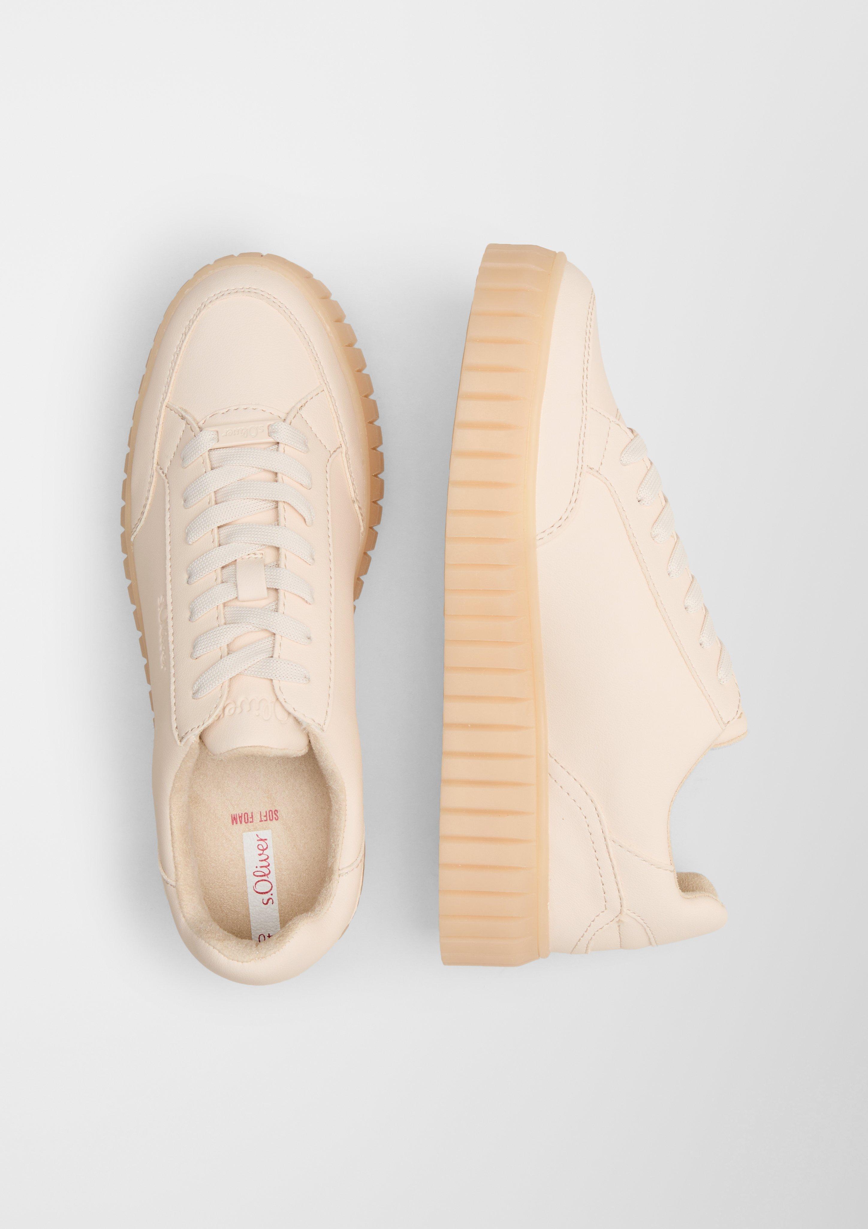 Sneaker in Leder-Optik  6007325-518