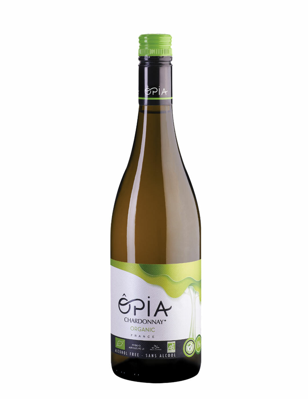 Opia : Chardonnay biologique sans alcool 0% - Gueule de joie 0° |  75 cl