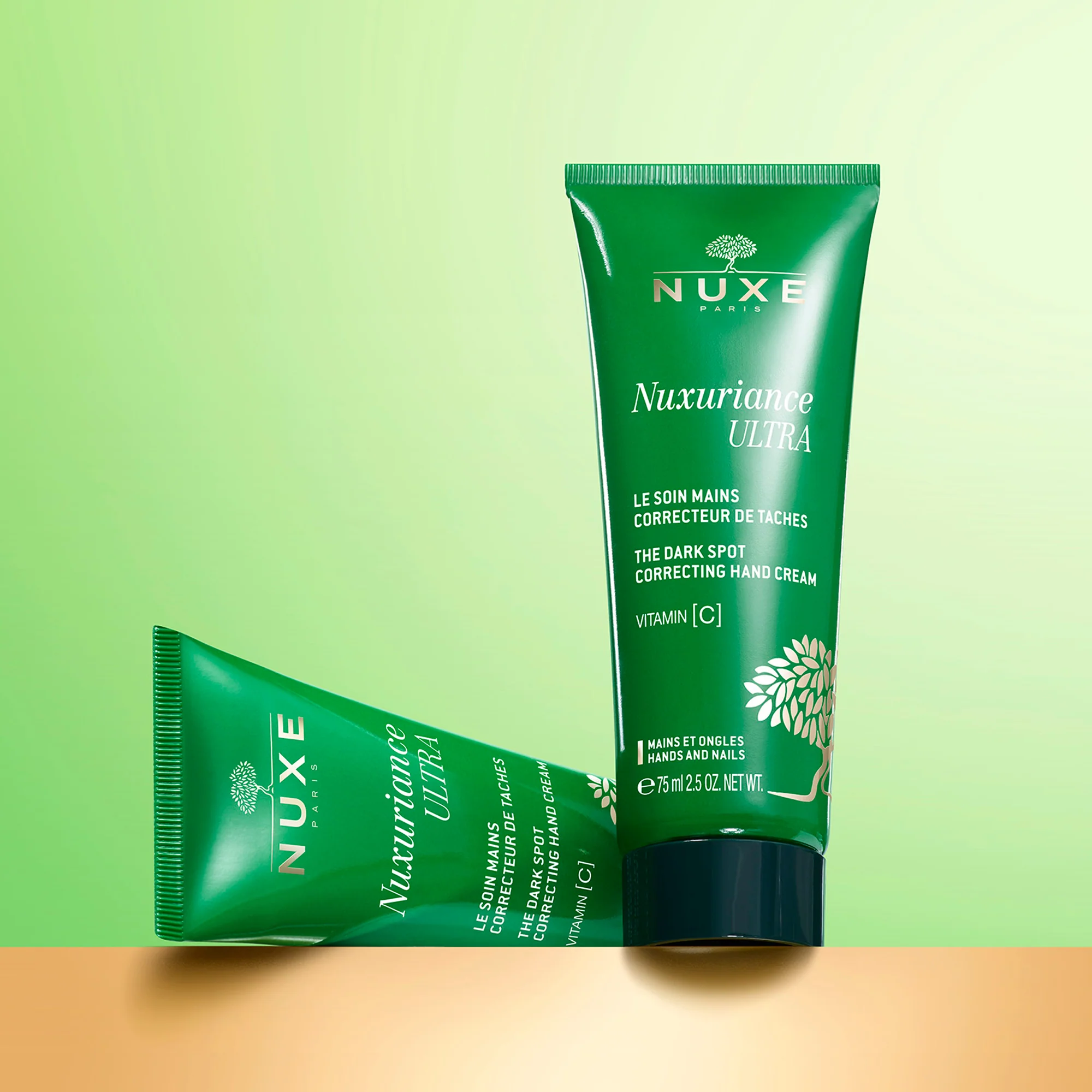 Creme para as mãos Nuxuriance Ultra Spot Correction - Antienvelhecimento, tratamento para redução de manchas nas mãos.