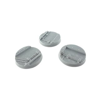 Bitspudlo - 40mm Round Industrial Bases (3)