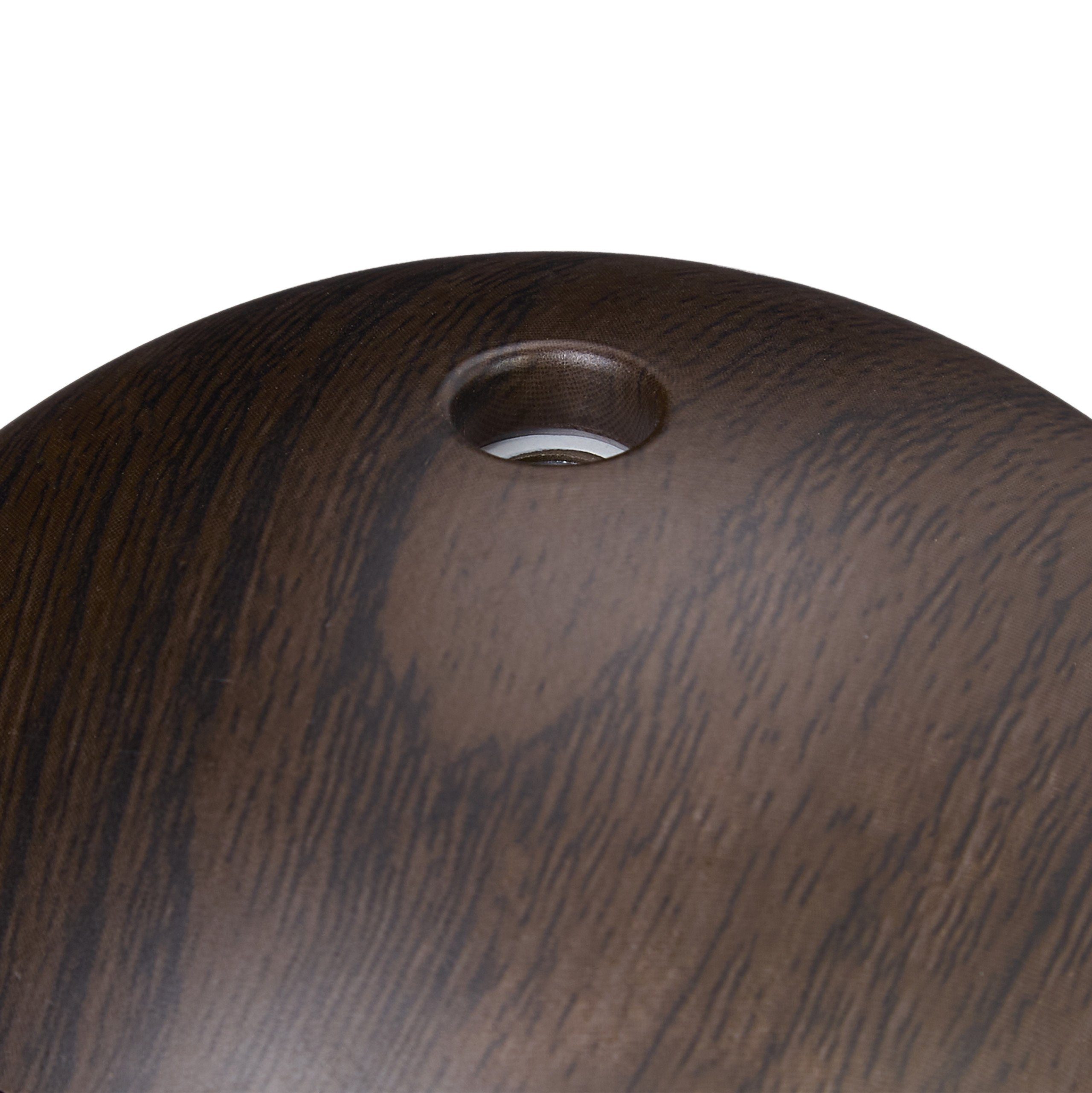 relaxdays Diffuser Aroma Diffuser Holzoptik, Dunkelbraun