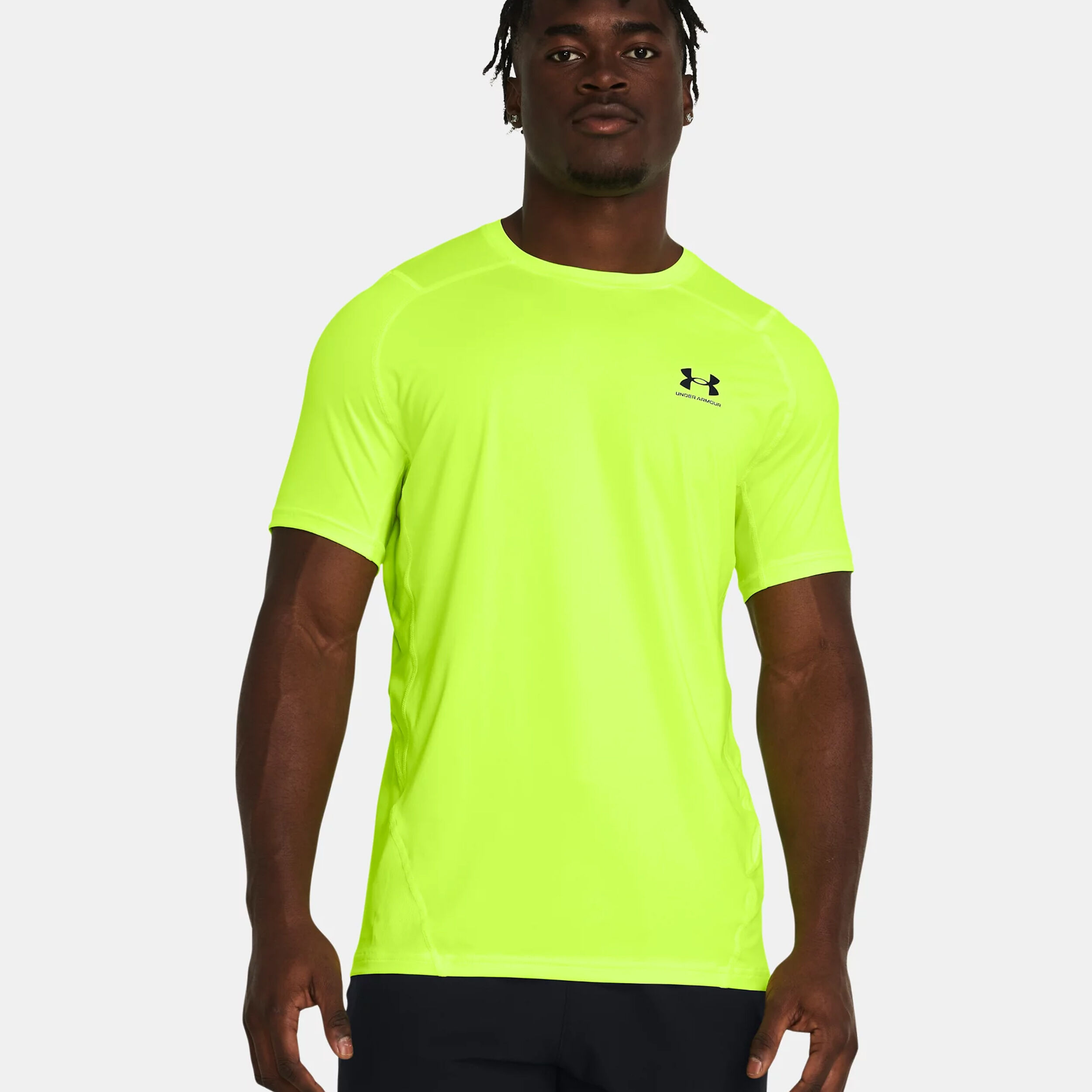Heatgear Fitted T-Shirt Herren - Grün