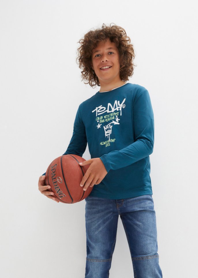 Jungen Langarmshirt (3er Pack)