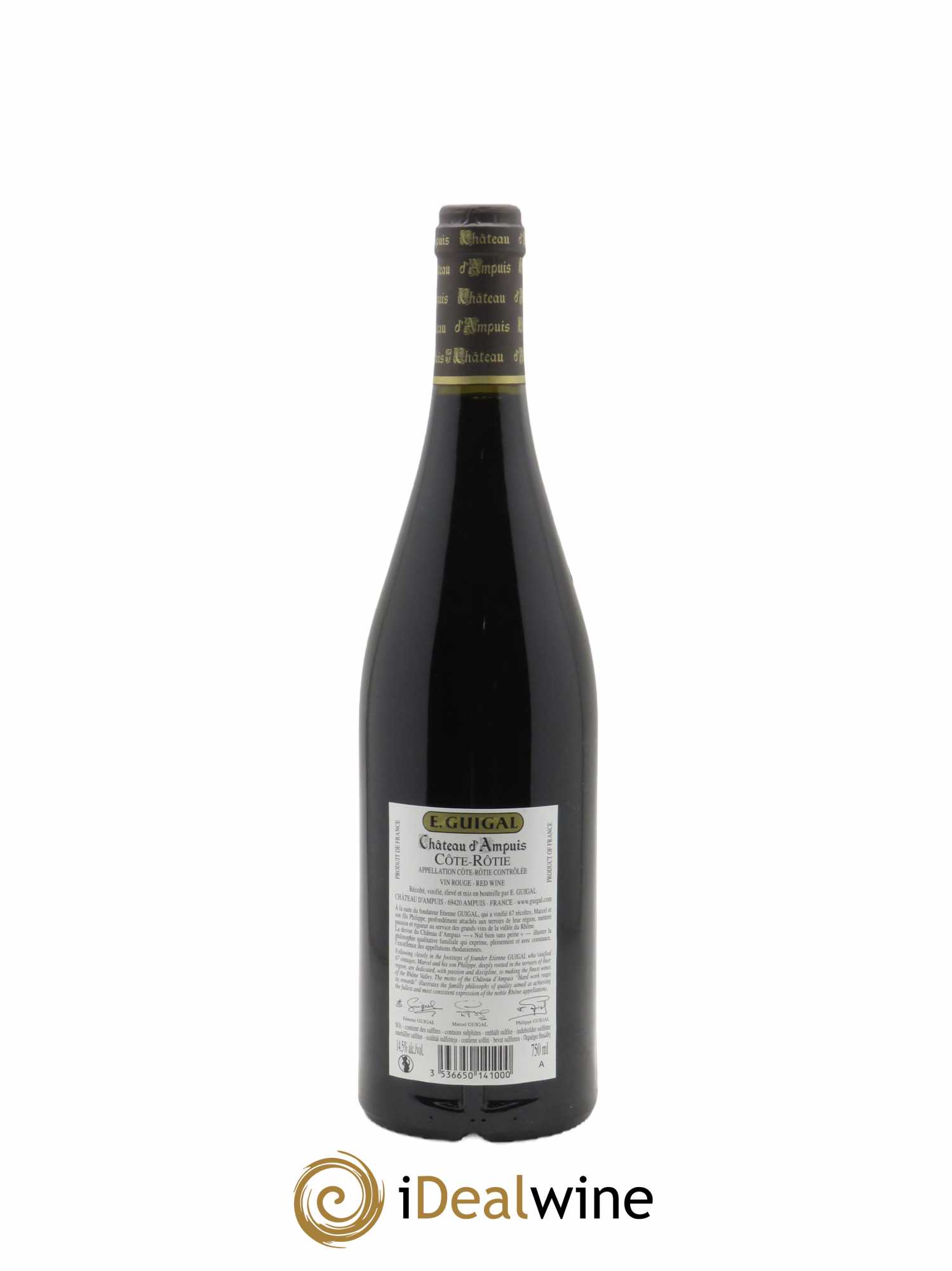 Côte-Rôtie Château d'Ampuis Guigal  2019 - Lot de 1 Bouteille