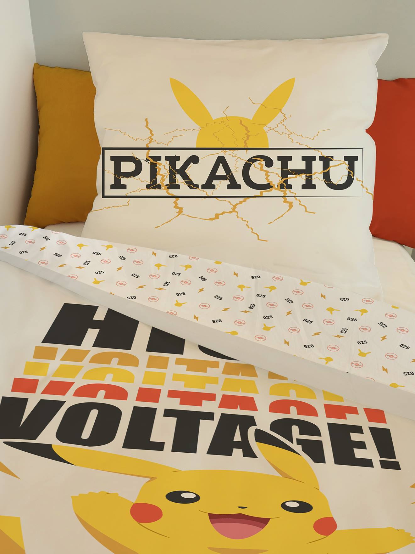 Pokemon Kinder Bettwäsche-Set POKEMON - weiß