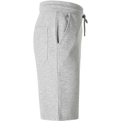 JUVIA, Sweatshorts, Baumwolle, grau meliert