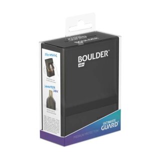 Ultimate Guard Boulder Deck Case 40+ Standardgröße Onyx