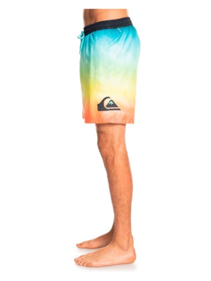 Quicksilver Everyday Faded Logo Volley 17 Boardshorts in Schwarz günstig kaufen