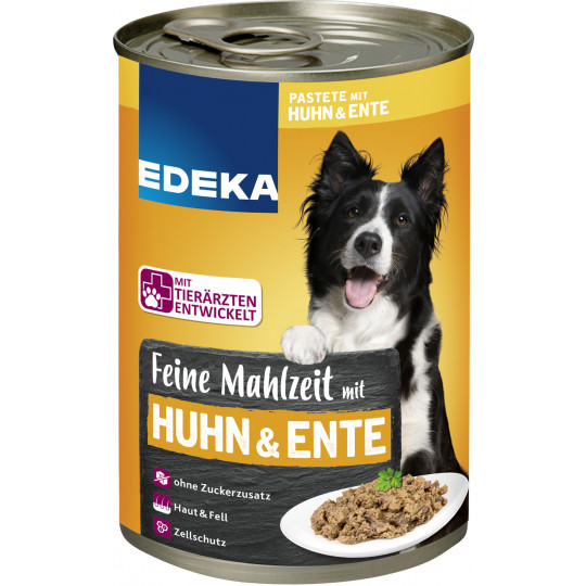 EDEKA Feine Mahlzeit mit Huhn & Ente 400G