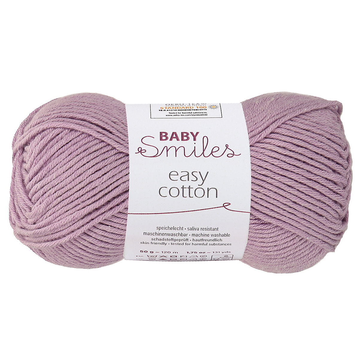 Handstrickgarne Baby Smiles Easy Cotton, 50g Magnolia