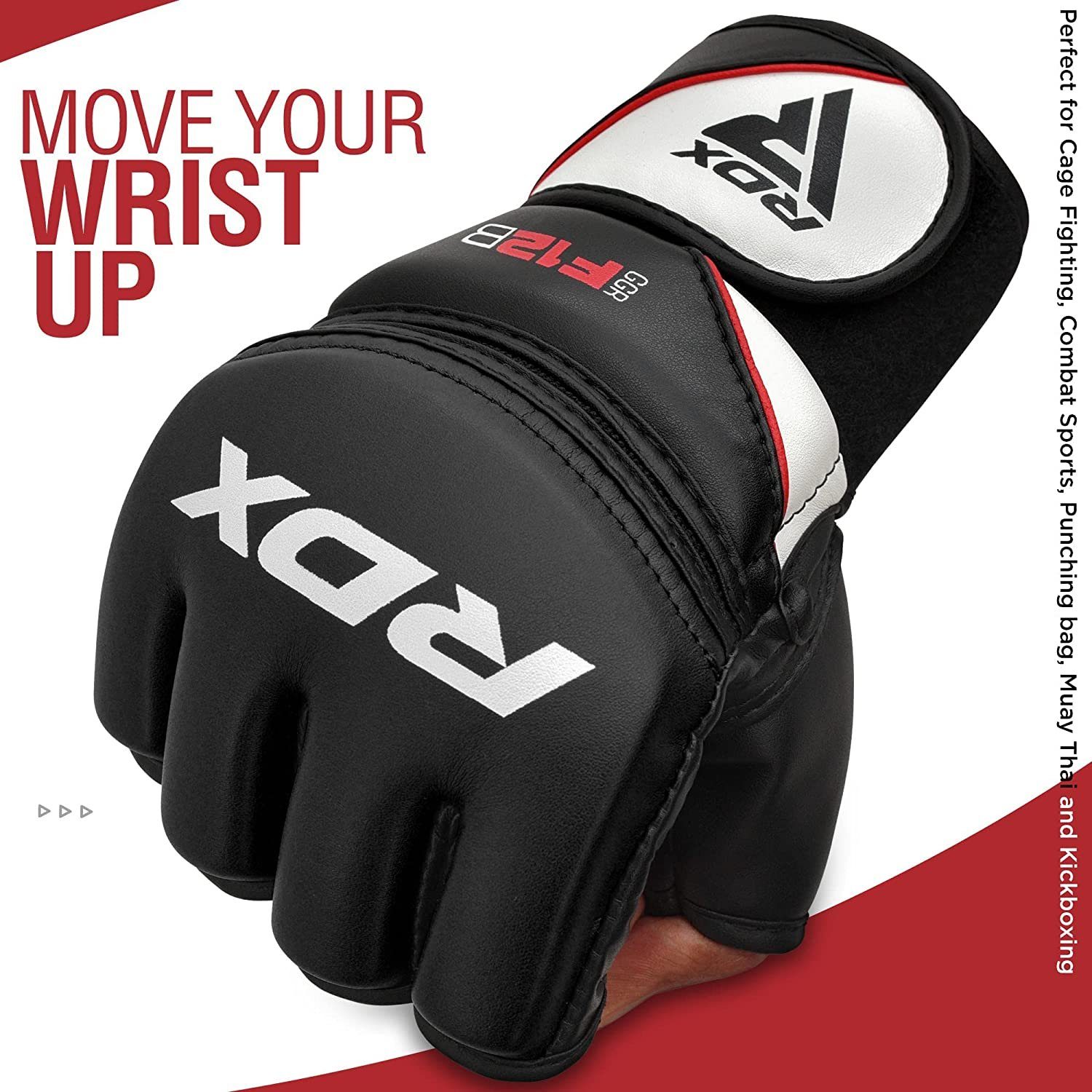 RDX Sports MMA-Handschuhe RDX Professionelle MMA Handschuhe, MMA Gloves Kampfsport Boxsack