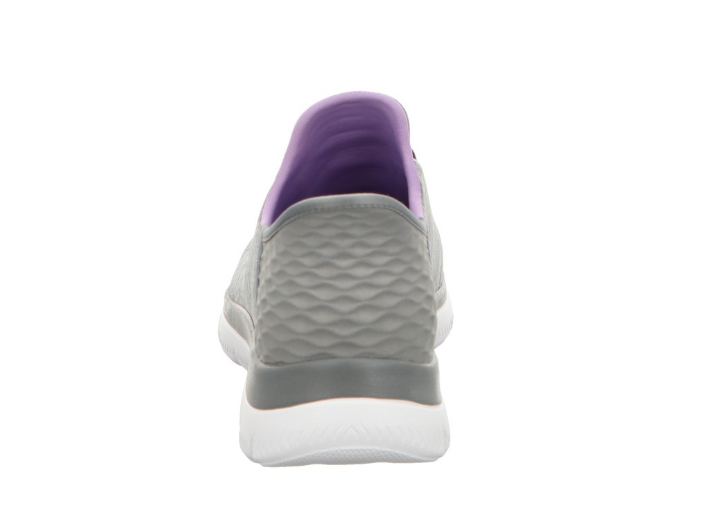SKECHERS Sportliche Slipper grau