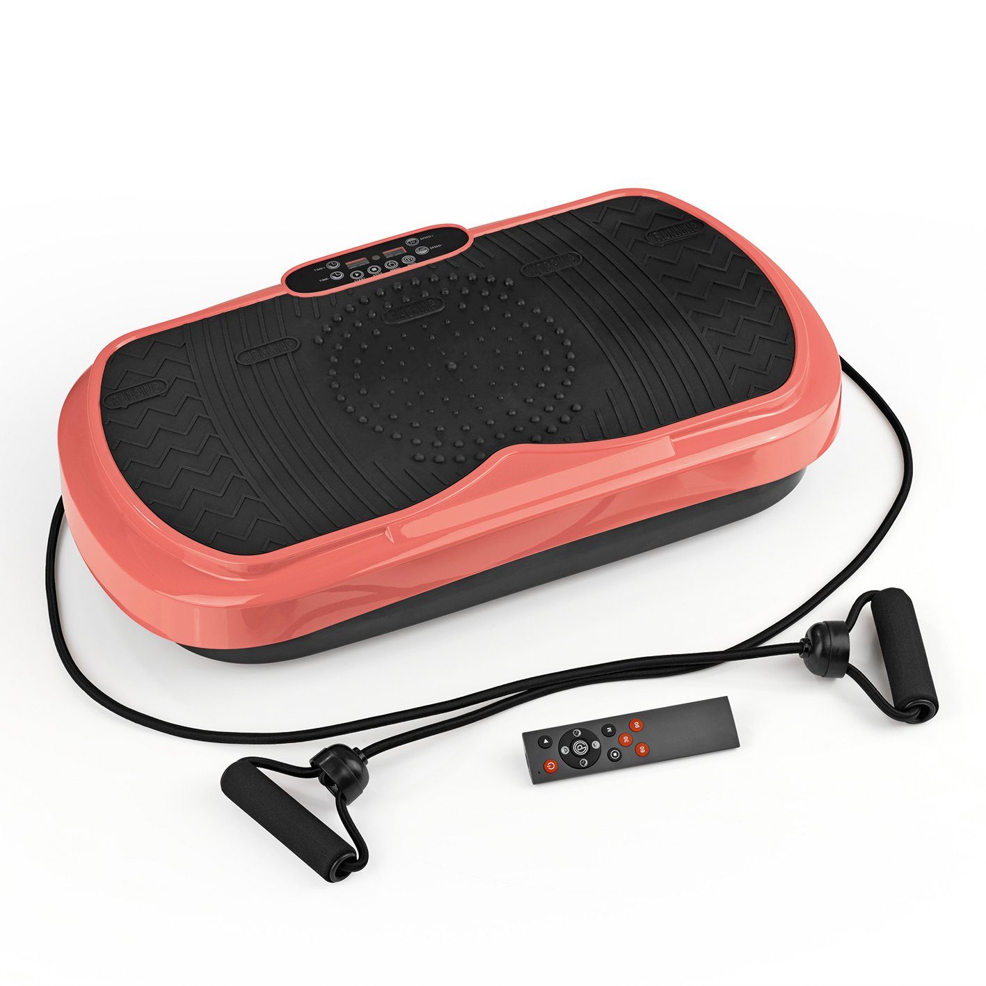 syltfit Vibrationsplatte Beatrice Egli, 200,00 W, 99 Intensitätsstufen, (4-teilig), Trainer Fitness Power Ganzkörper Trainingsgerät
