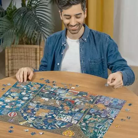 Puzzle 1000 Teile - Das Kuriositätenkabinett