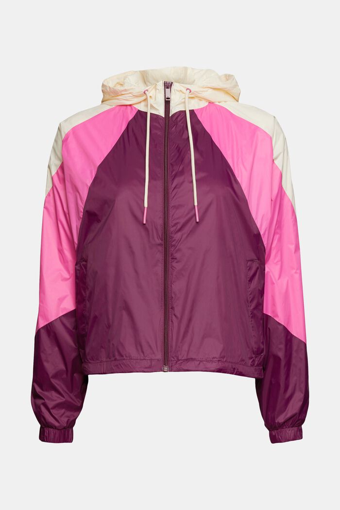 Recycelt: Jacke im Colorblocking-Design