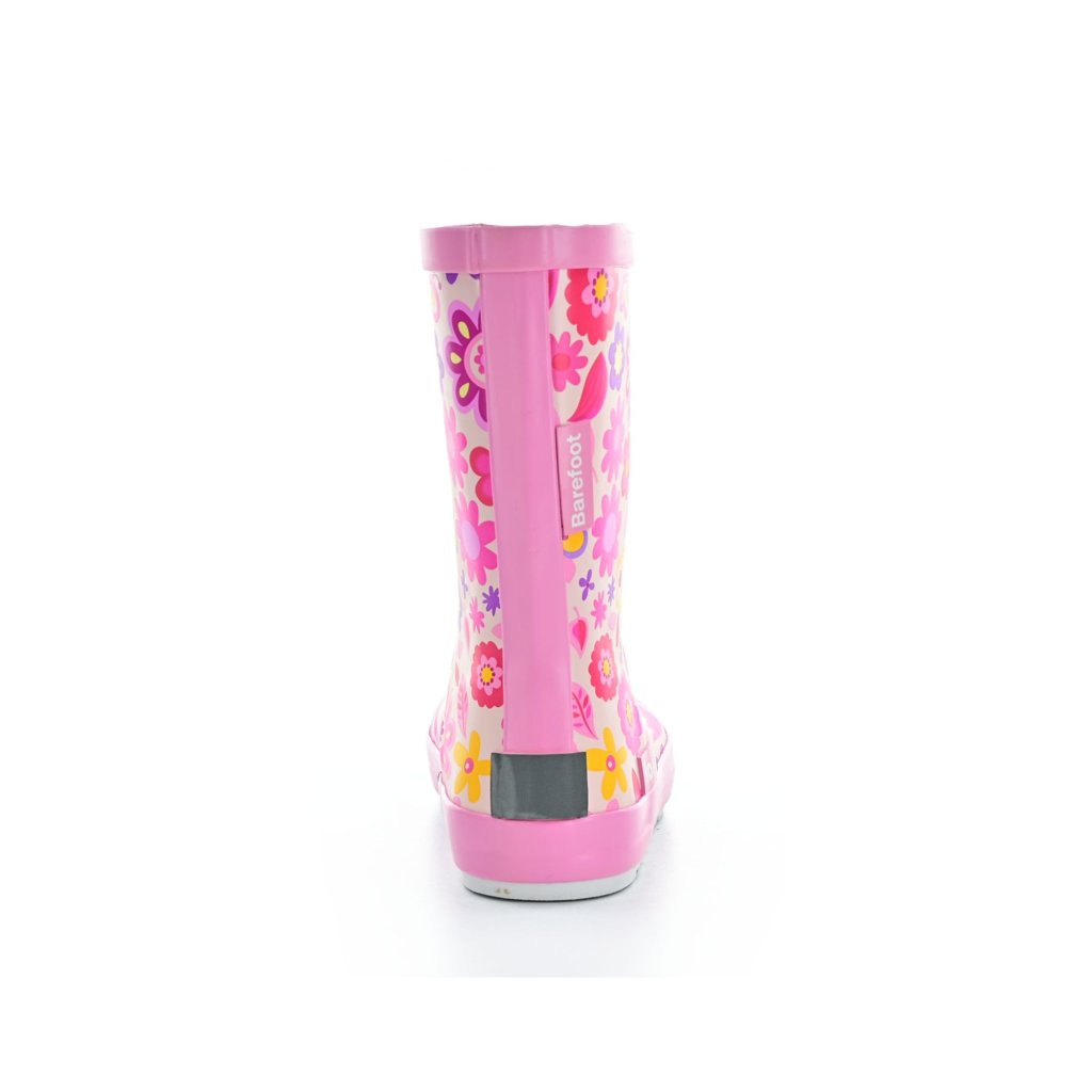 Koel4Kids Fuchsia Flower (Wellie Bare) Gummistiefel