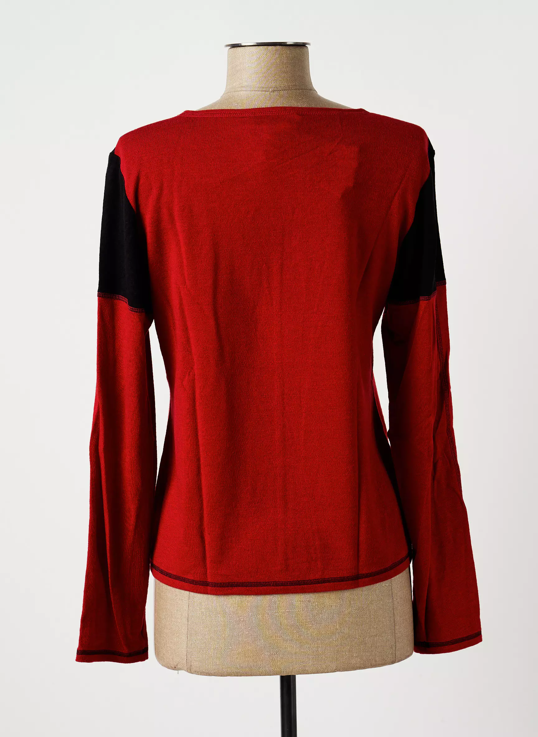Meri Esca Tshirts Femme couleur rouge