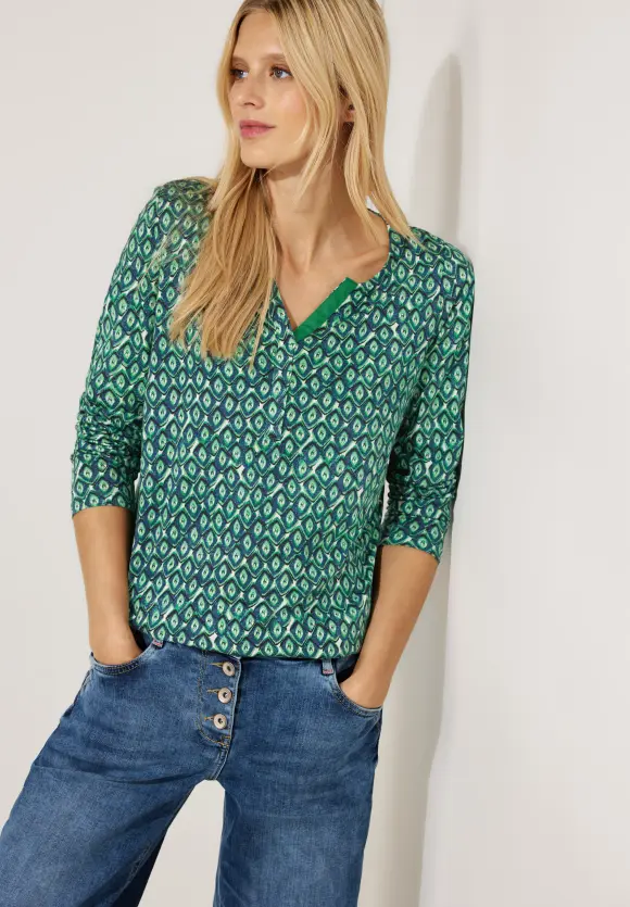 CECIL Tunikashirt mit Minimalprint