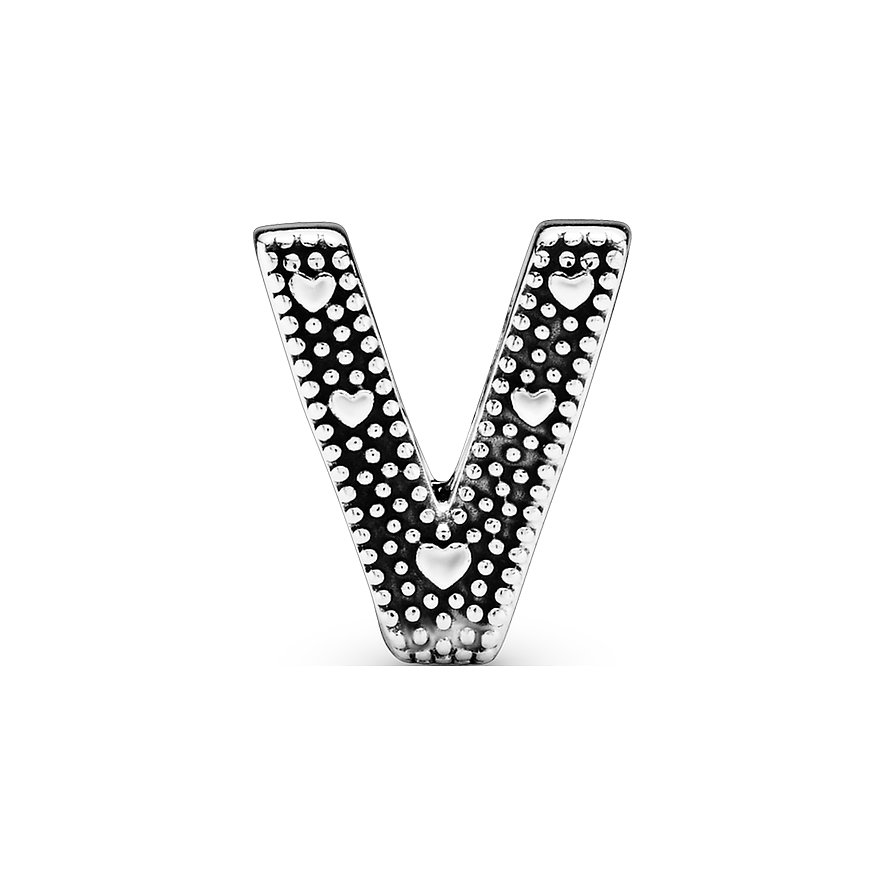 Pandora Charm Moments Buchstabe V