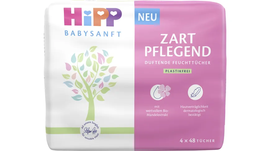 Hipp Zart Pflegend Duftende Feuchttücher