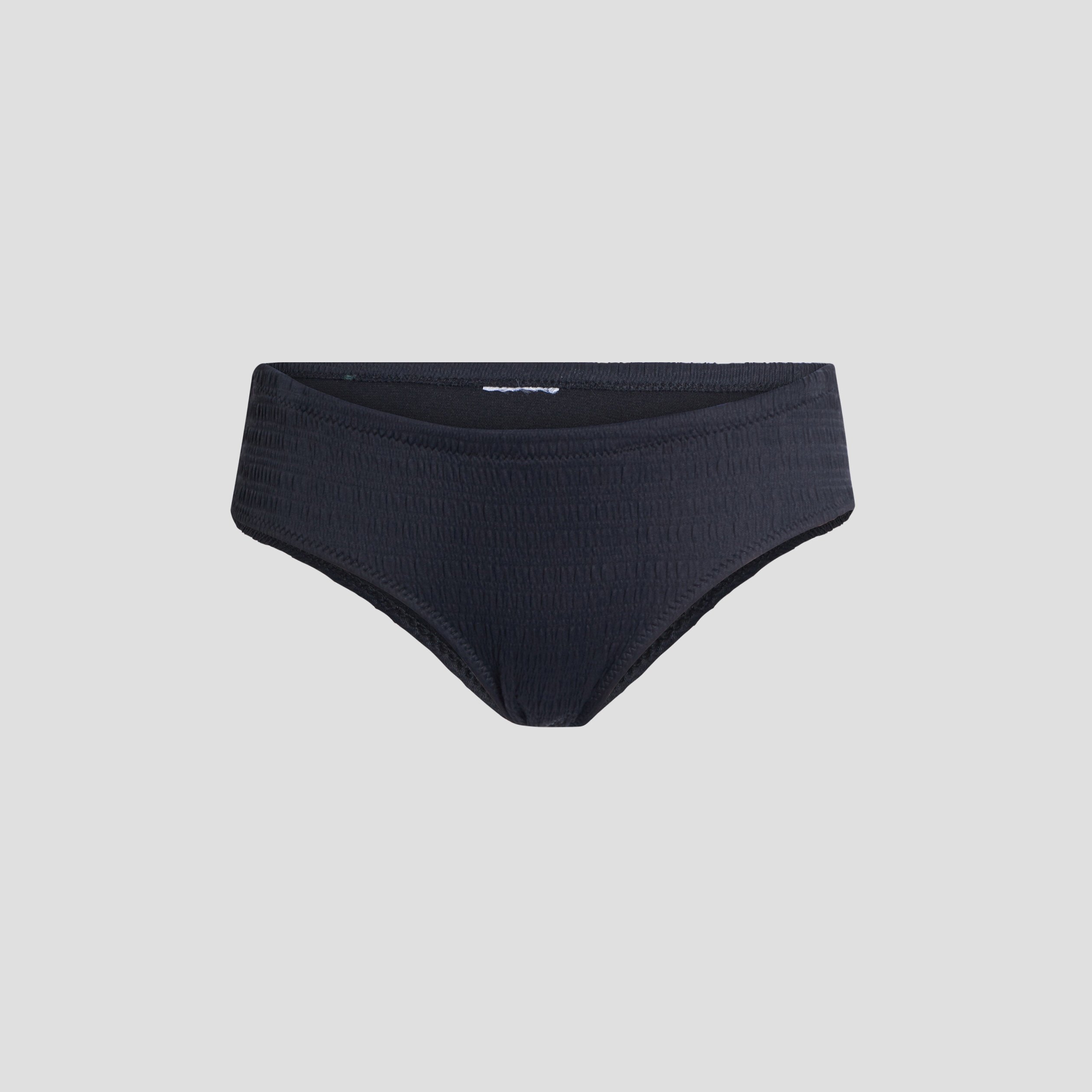 Shorty bas de maillot de bain texturé noir femme | La Halle