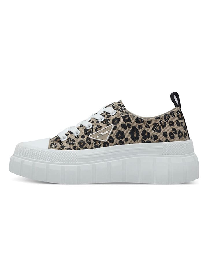 s.Oliver Sneakers in Beige günstig kaufen