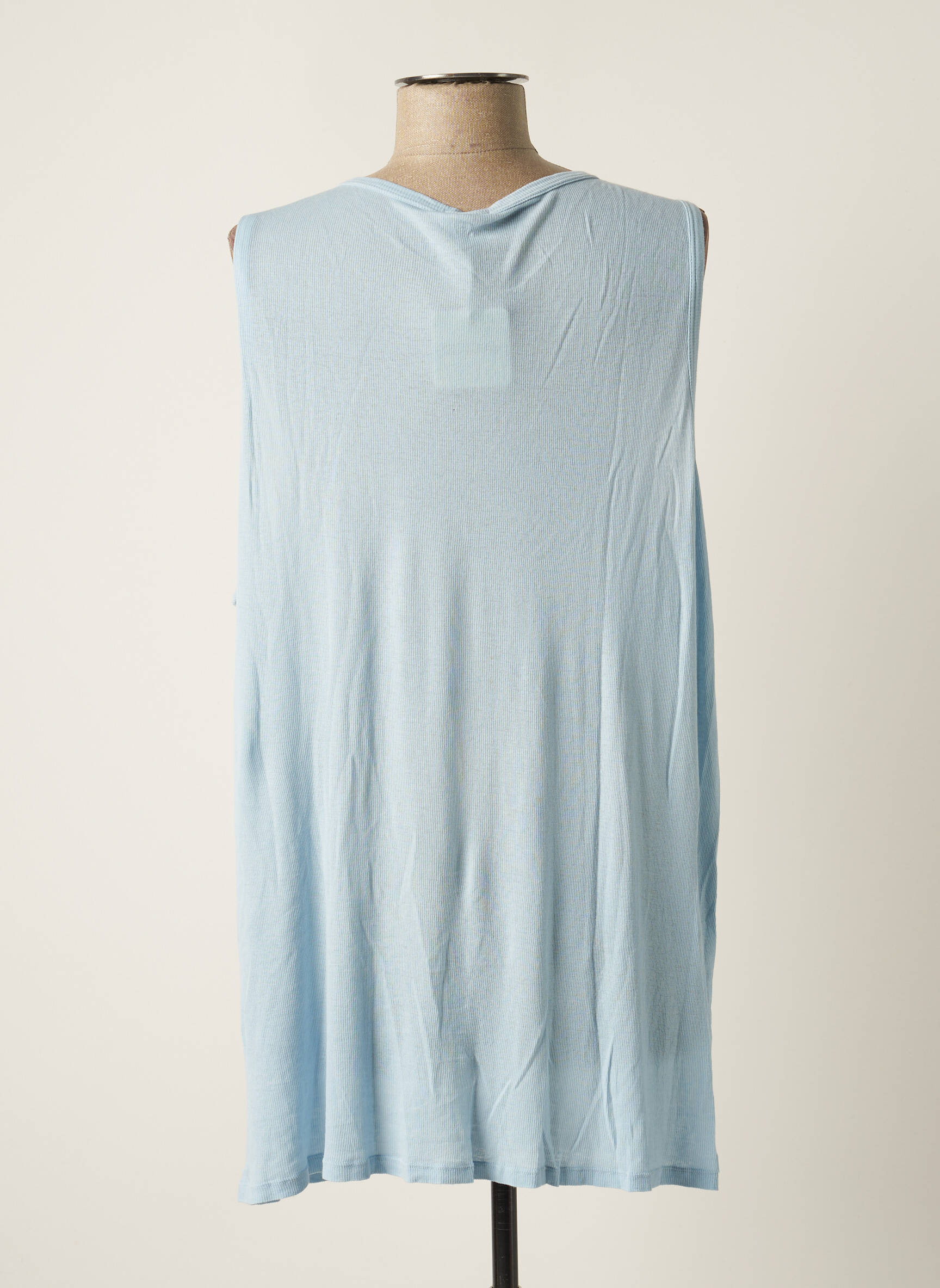 American Vintage Tuniquesansmanche Femme couleur bleu