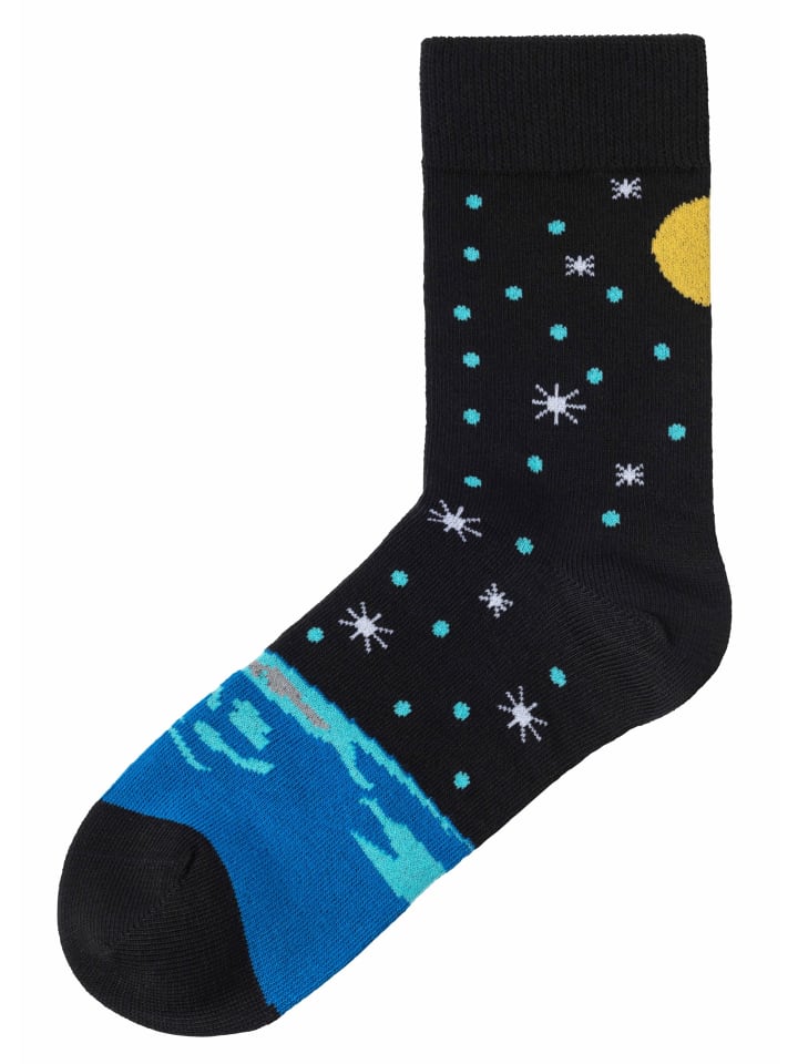 H.I.S Socken in 2x blau-gemustert, 2x schwarz-gemustert günstig kaufen