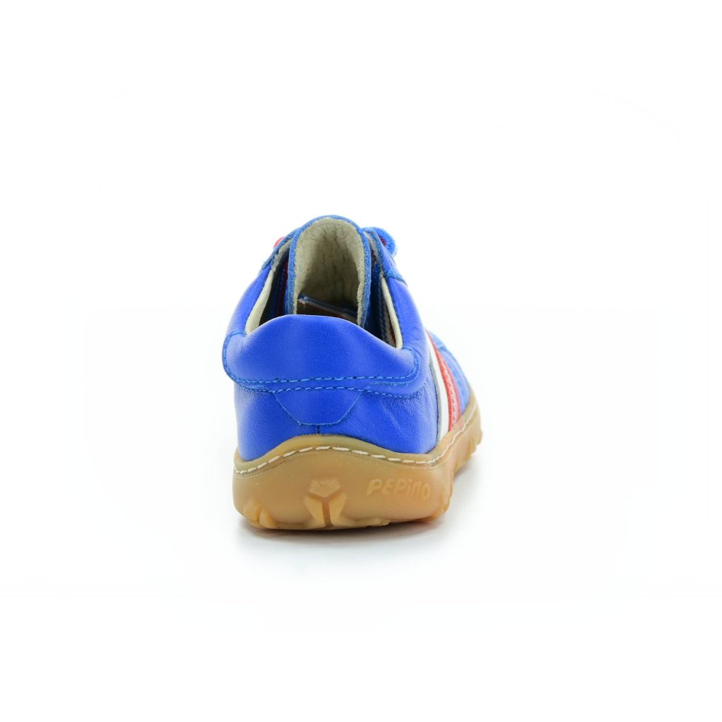 Ricosta Rocky weiß / blau / rot (M) Barfuß-Sneakers