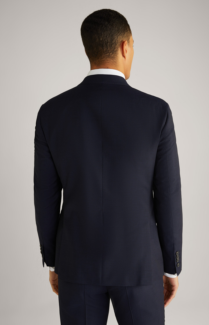 Baukasten-Sakko Herby in Navy strukturiert